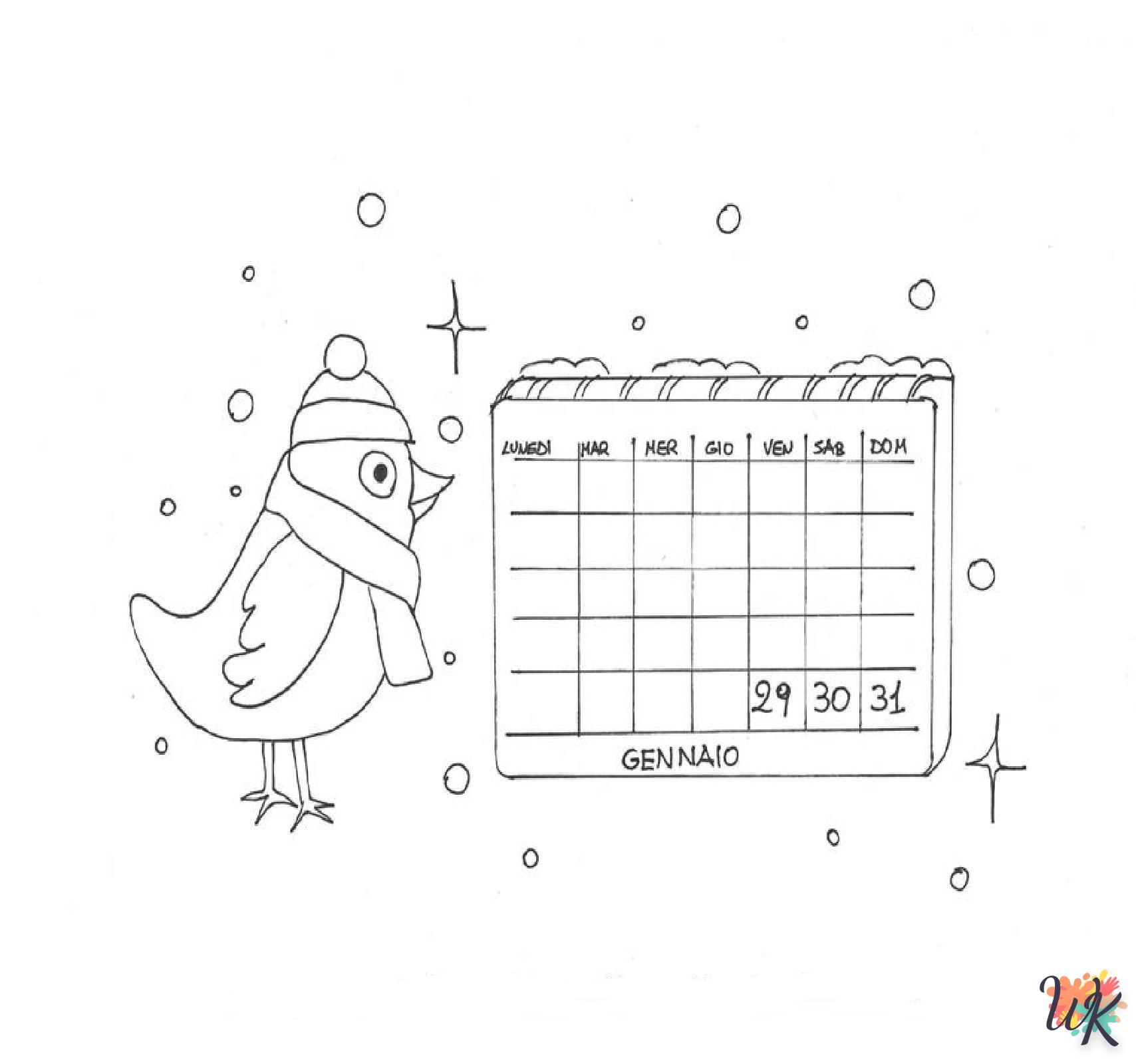 Giorni della Merla 8 Disegni da Colorare Giorni della Merla 6